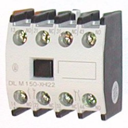 Дополнительный контакт для фронтального монтажа 2 Н.О. 2 Н.З. для контакторов DILM40-DILM170
