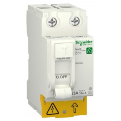 Дифференциальное реле (УЗО) RESI9 2P 63А 30МА тип А SCHNEIDER ELECTRIC