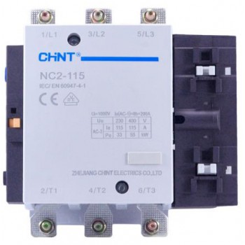 Магнитный пускатель 115A 220V CHINT NC2-115