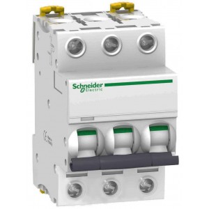 Автоматический выключатель SCHNEIDER ELECTRIC Acti9 IC60N 3 полюса 10А тип C