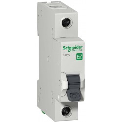 Автоматический выключатель SCHNEIDER ELECTRIC Easy9 1P 63А тип C