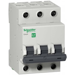 Автоматический выключатель SCHNEIDER ELECTRIC Easy9 3P 25А тип C
