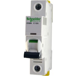 Автоматический выключатель SCHNEIDER ELECTRIC Acti9 IC60N 1 полюс 63А тип C