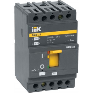 Автоматический выключатель IEK ВА88-32, 3P, 40А, 25КА